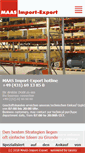 Mobile Screenshot of maas-import-export.de